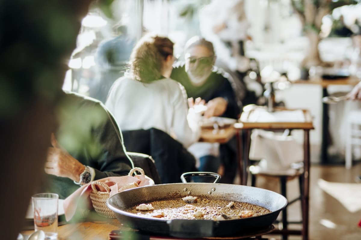 la Marítima paella marisco socarrat Veles e Vents