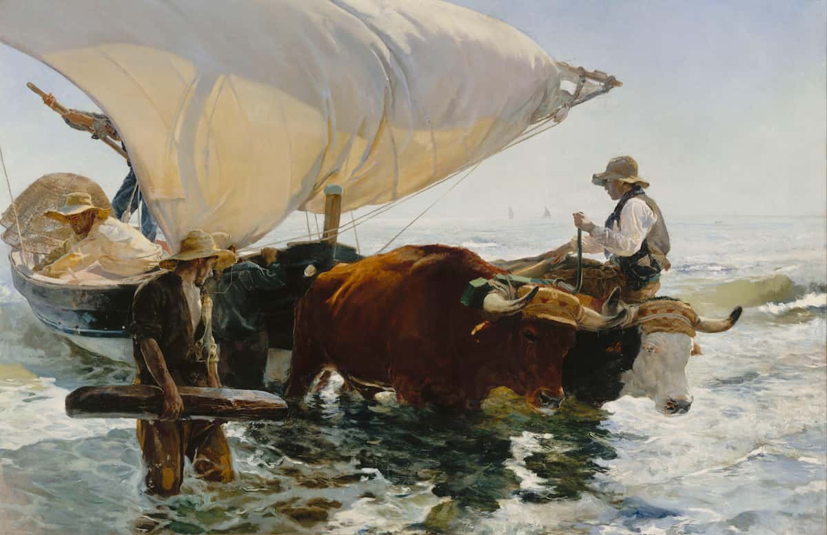 la vuelta de la pesca Sorolla Veles e Vents