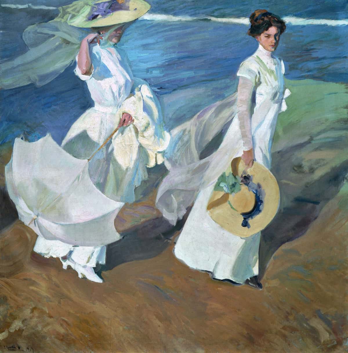 paseo a orillas del mar Sorolla Veles e Vents