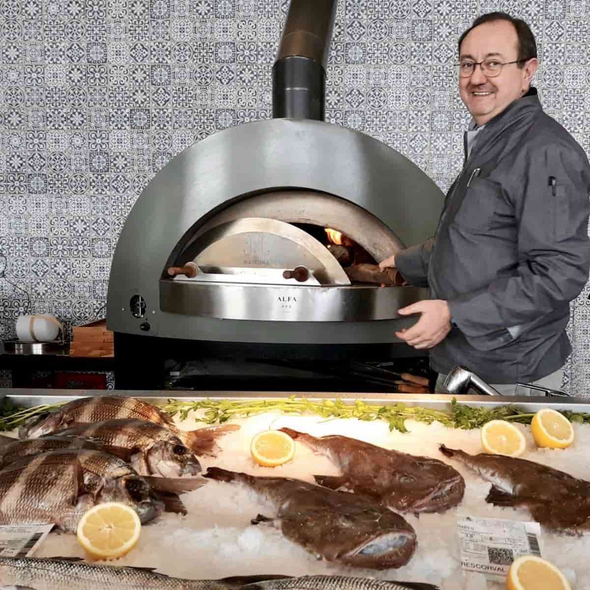 horno de leña de La Marítima Veles e Vents